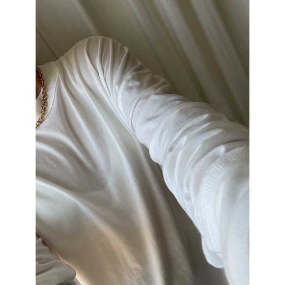 Size L • SWEATER long sleeve sweater — In Off White - Picture 9 of 10